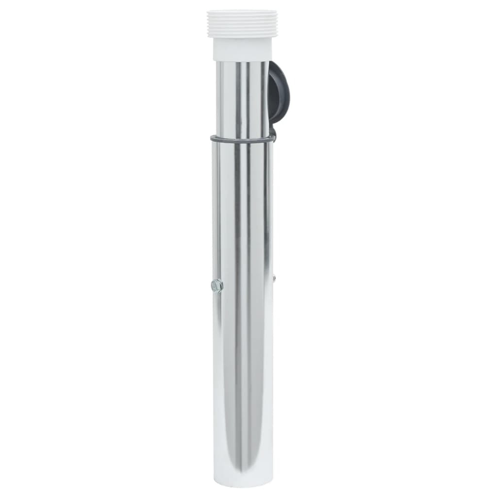 In-ground Umbrella Base Silver Anodized Aluminum Large Durable