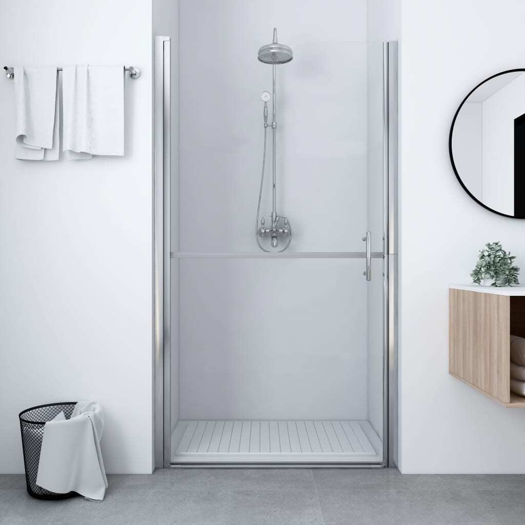 Shower Door Tempered Glass 39.4"x70.1"