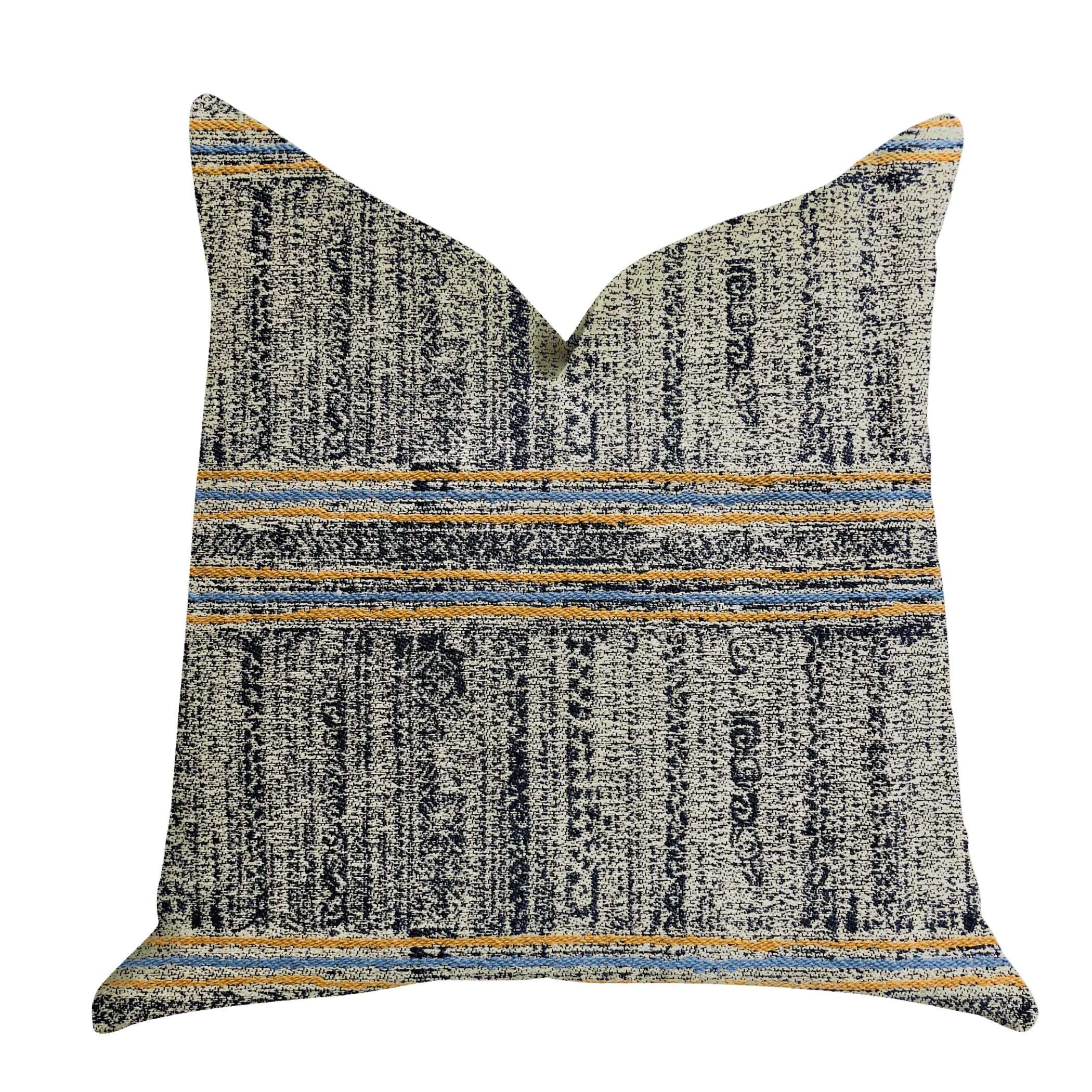 Plutus Promenade Way Textured Luxury Throw Pillow 