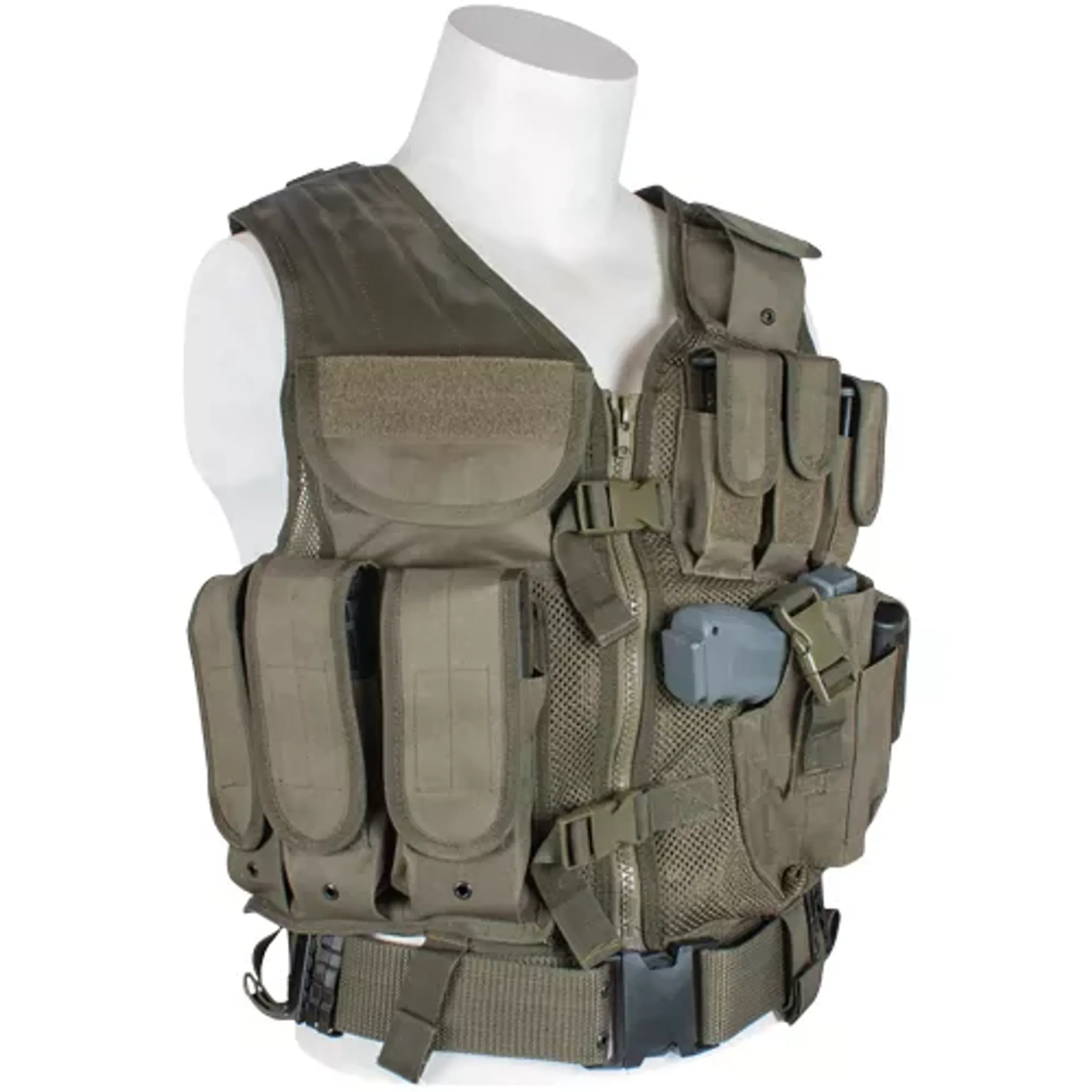 Mach-1 Tactical Vest - Olive Drab                     