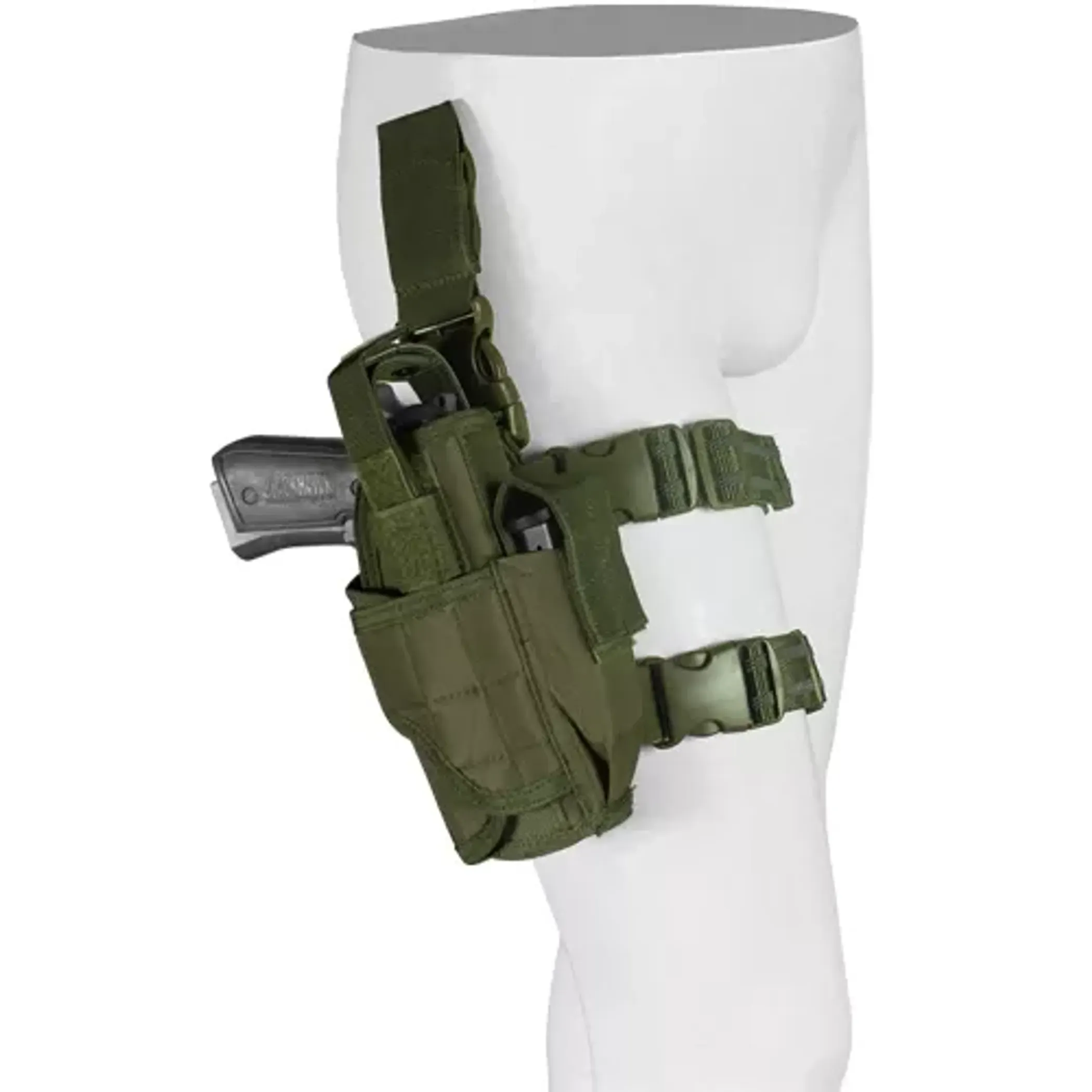 Commando Tactical Holster Right - Olive Drab          