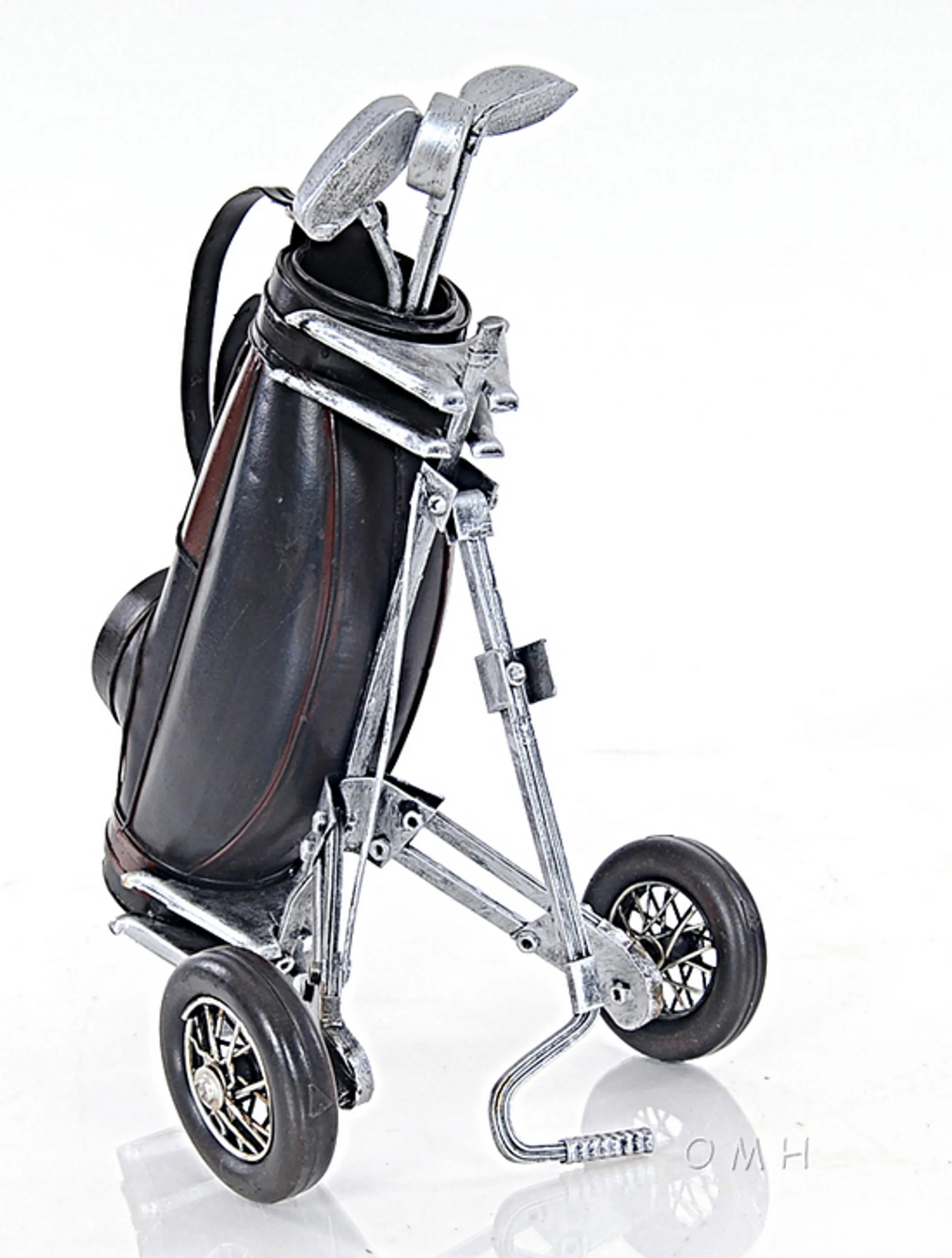 Black Golf Bag Pen Holder Home Decor 