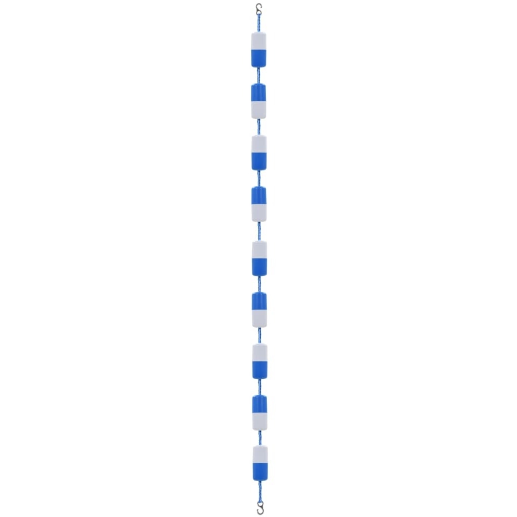 Swimming Pool Safety Divider Rope Blue and white ABS plastic
