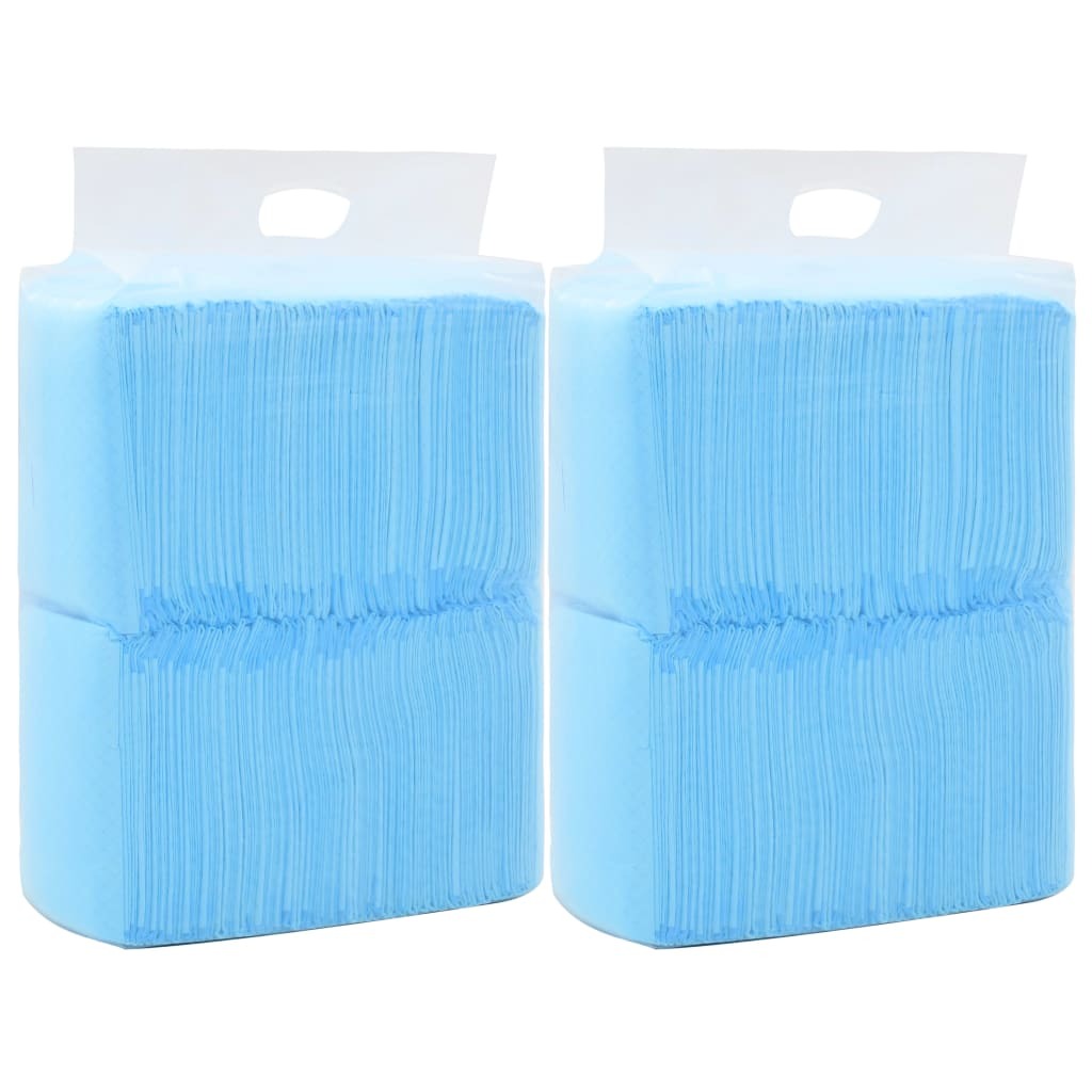 Pet Training Pad Set of 200 Blue and white