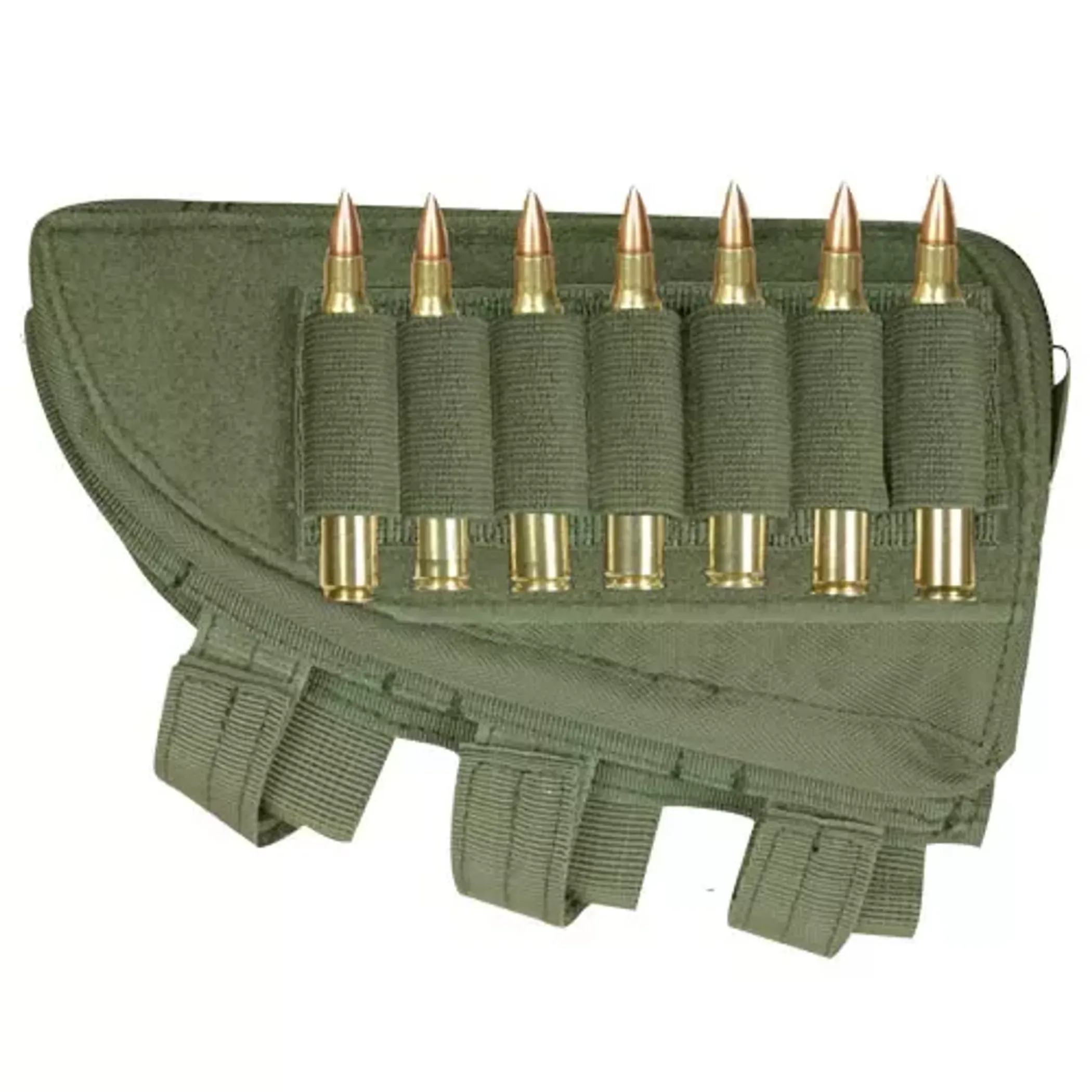 Butt Stock Cheek Rest - Rifle - Left - Olive Drab     