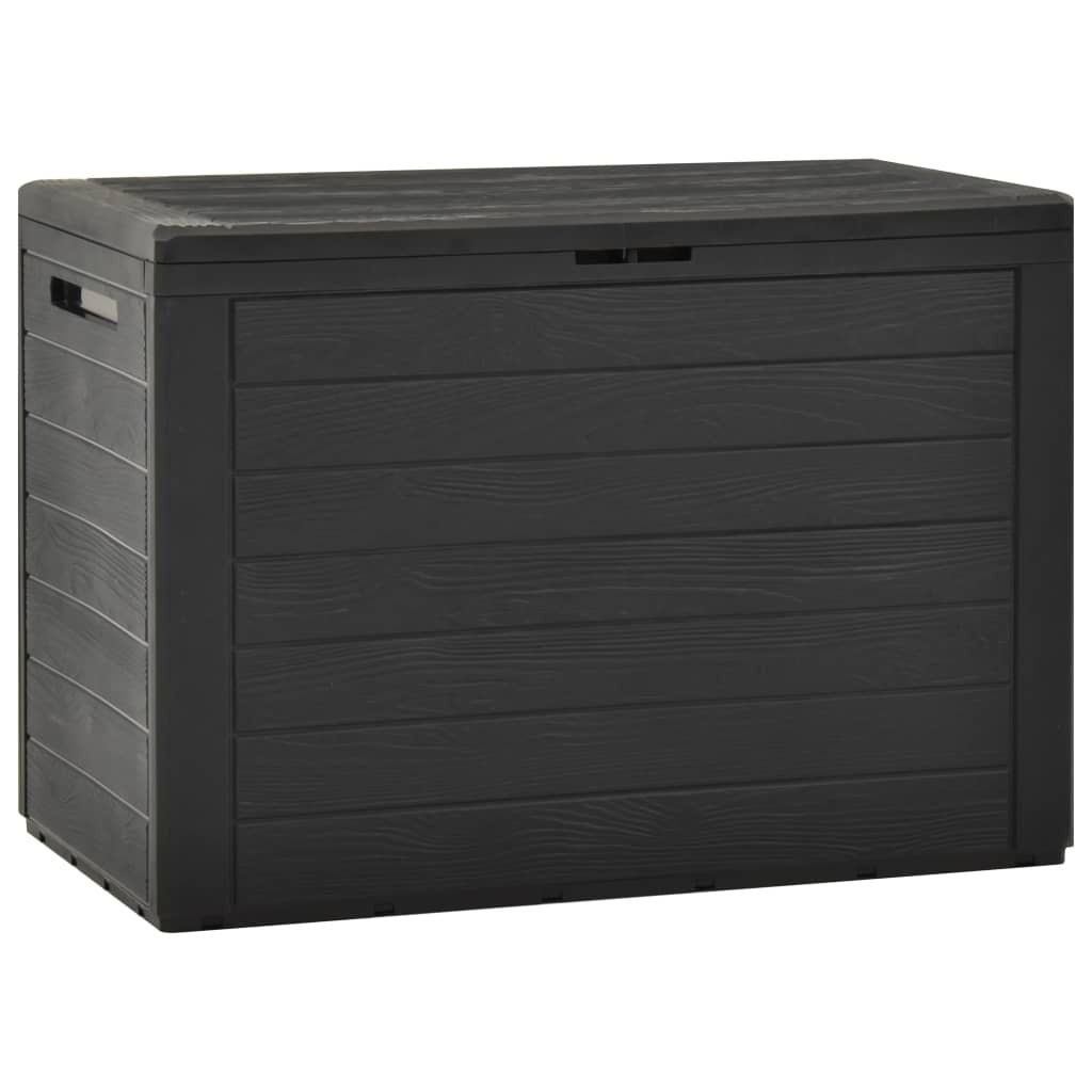 Storage Box Anthracite Polypropylene 30.7x17.3x21.7 in