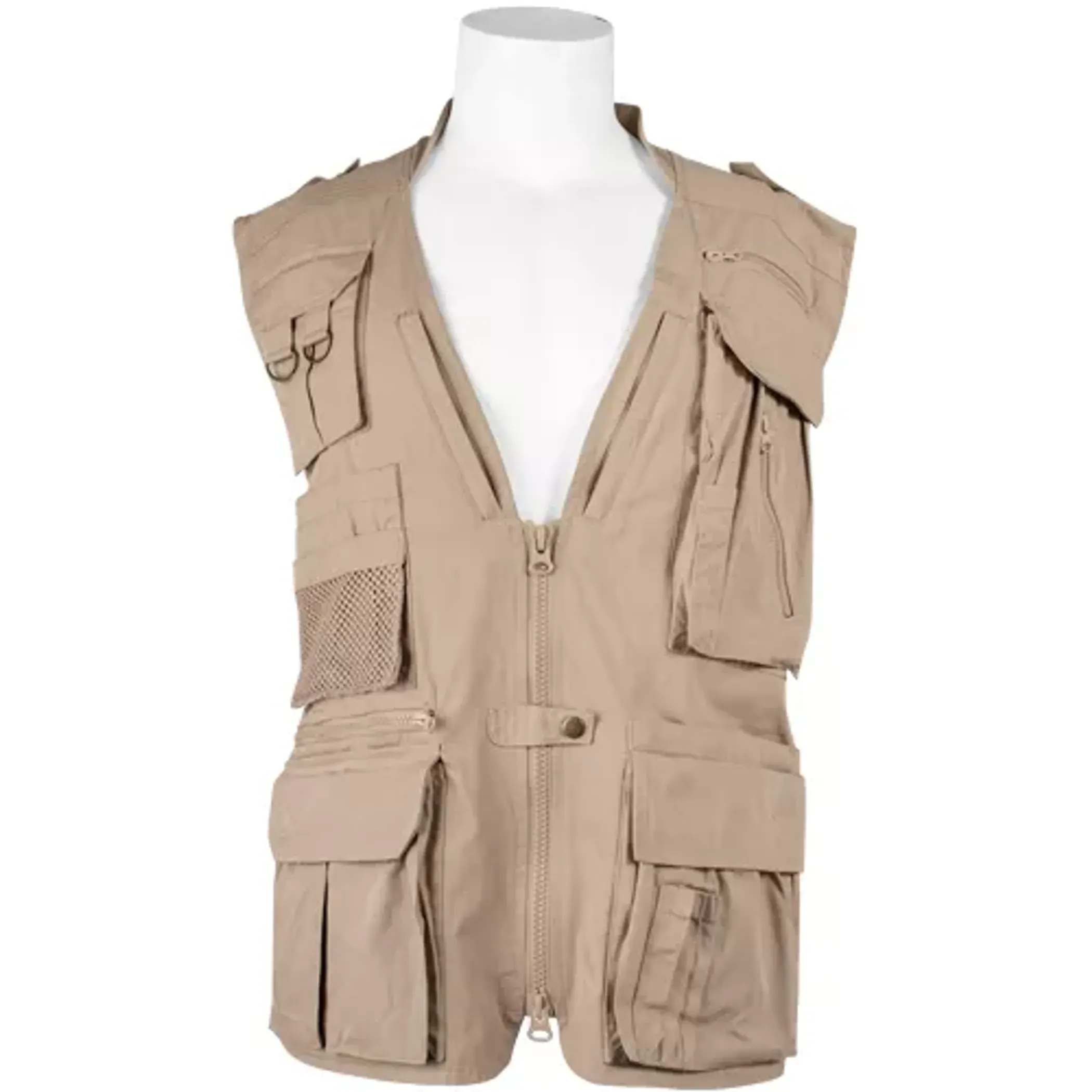 Advanced Concealed Carry Travel Vest Khaki - XXl      