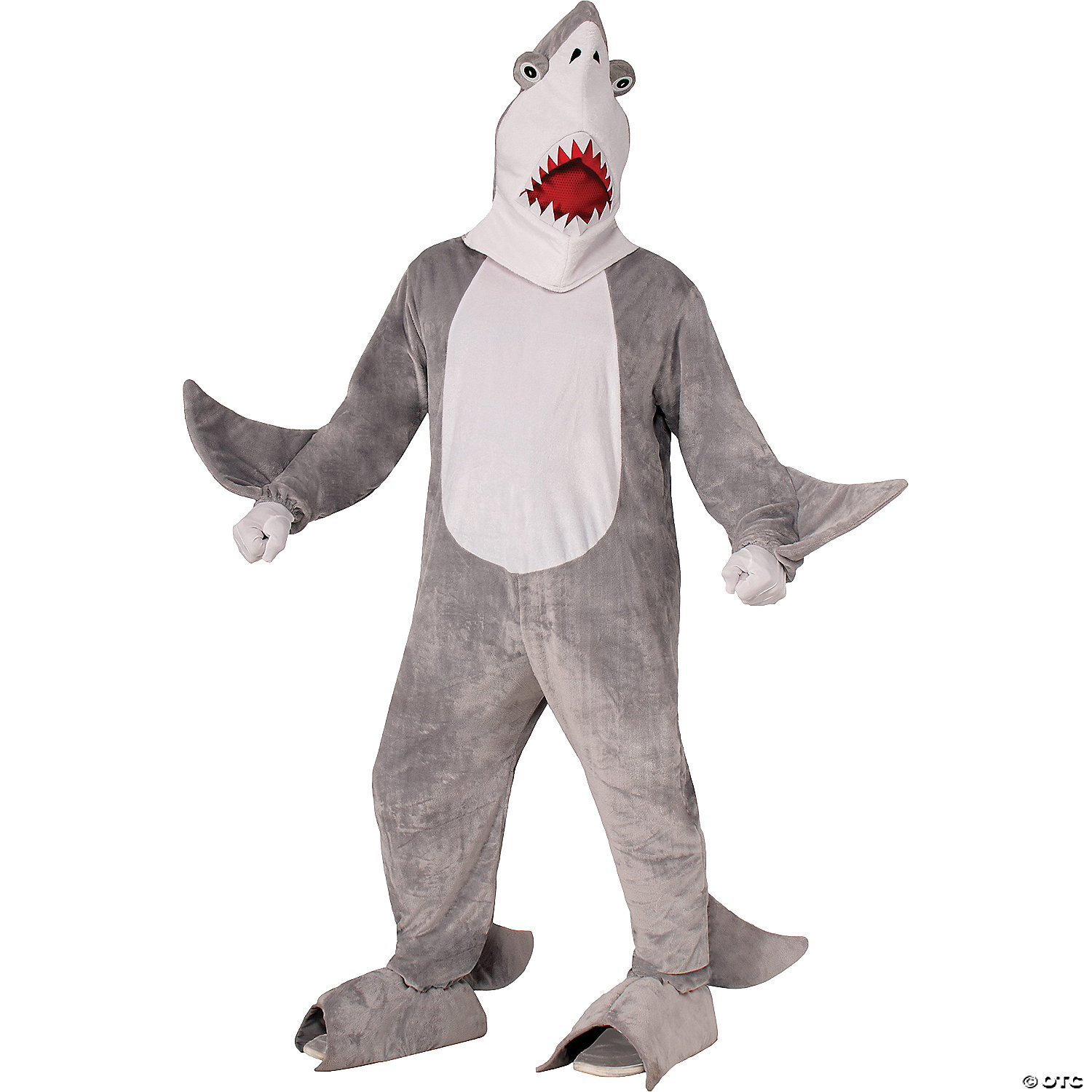 ADULT SHARK CHOMPER MASCOT