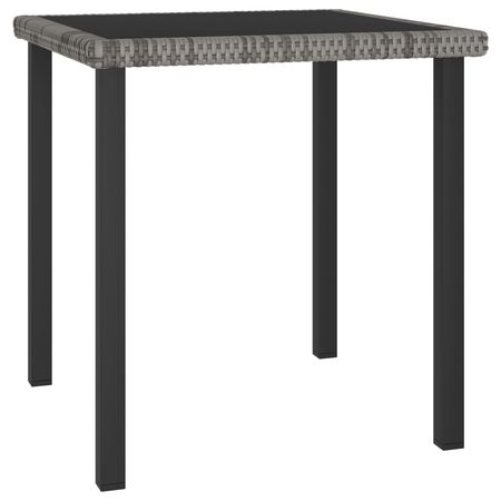Garden Dining Table Grey