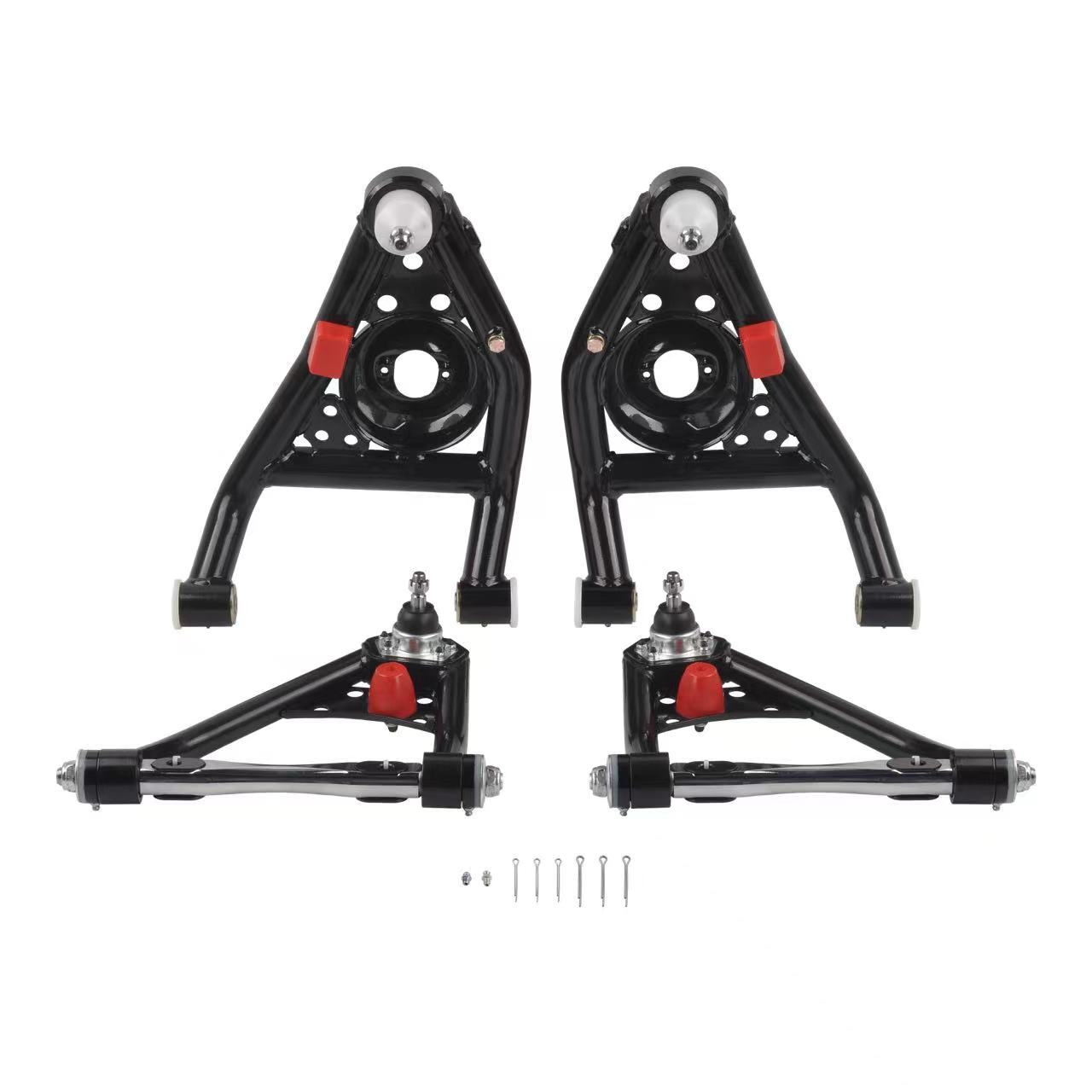 MT042003   Tubular Control Arms, Upper &amp; Lower Set-Fit 67-69 Camaro, 68-74 Nova.