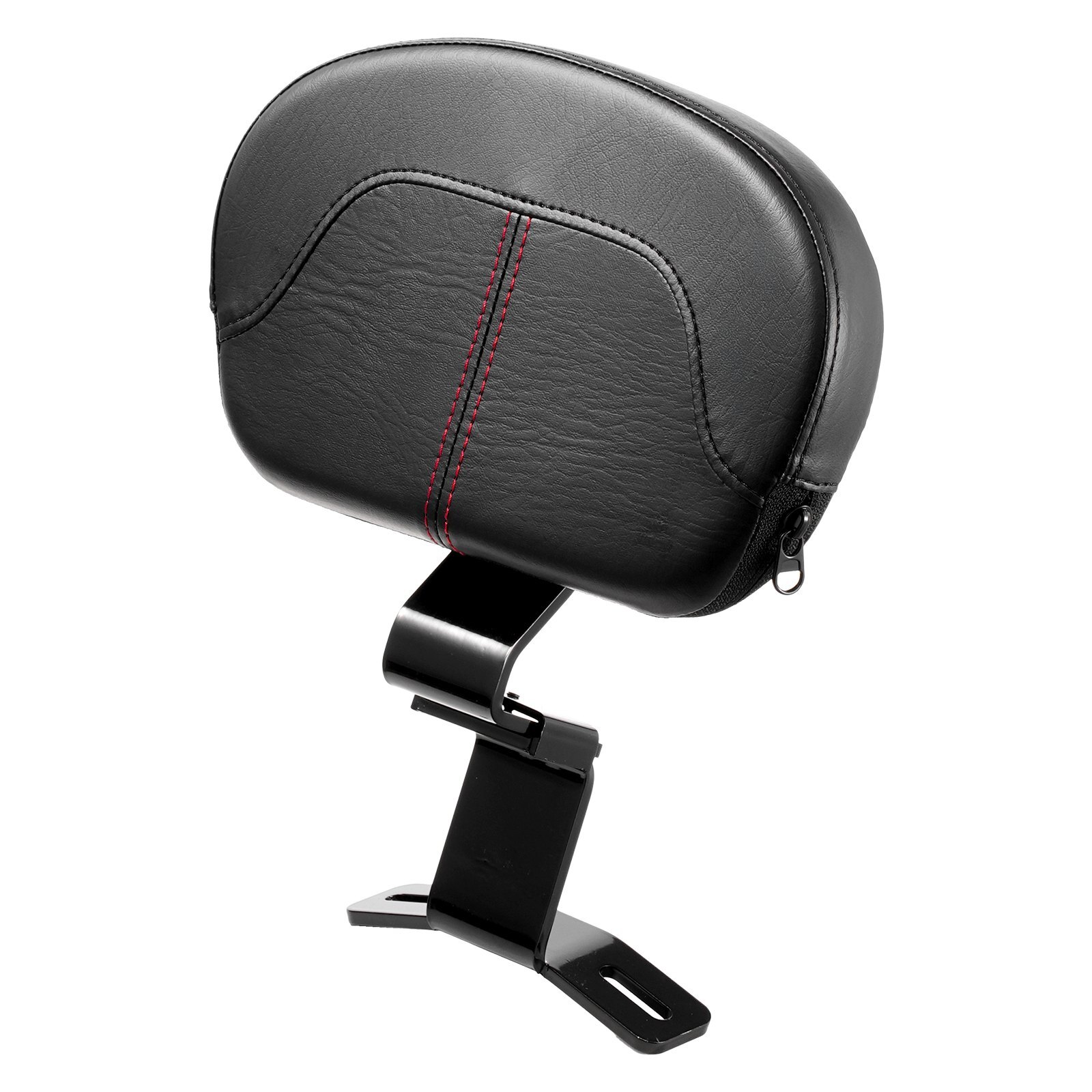 Motorcycle Backrest Sissy Bar, Compatible with Harley-Davidson Touring Street Glide, Road Glide, and Road King, 12.2-Inch Height Detachable Rider Backrest, Black