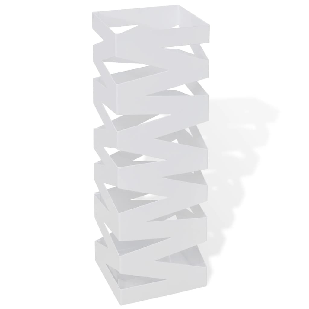 Umbrella Stand White Powder-coated steel Medium Decorative Inlays