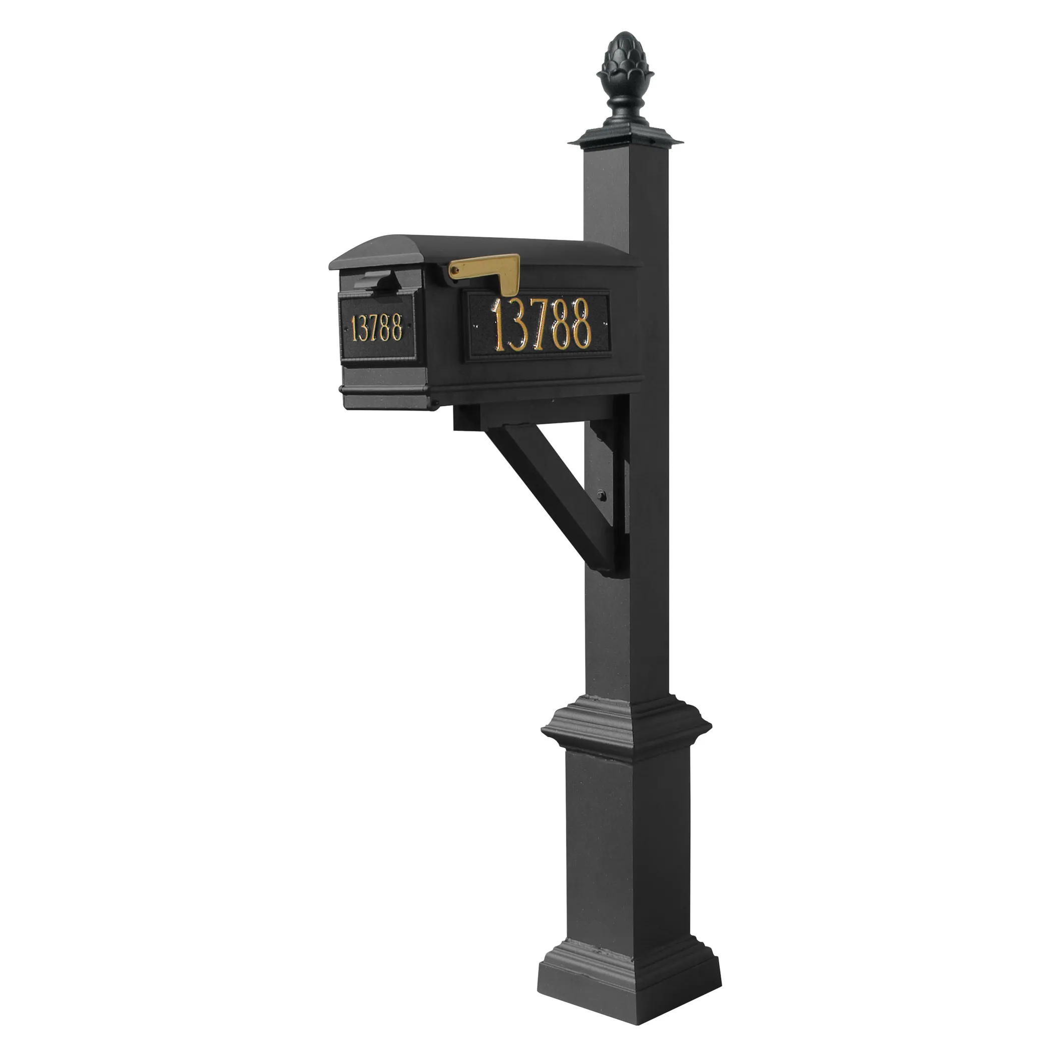 Westhaven System With Lewiston Mailbox, (3 Cast Plates)