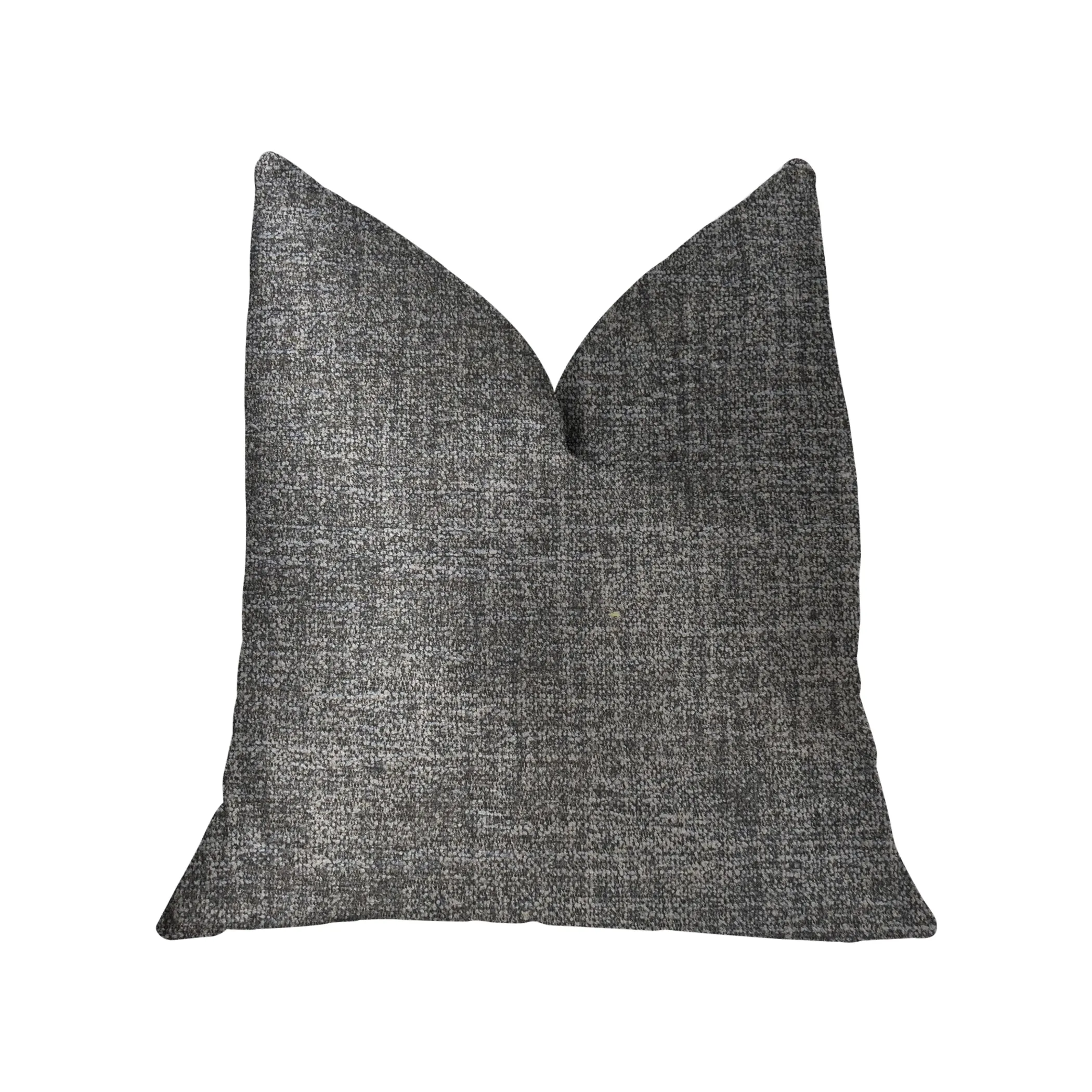 Plutus Dolphin  Gray Luxury Throw Pillow