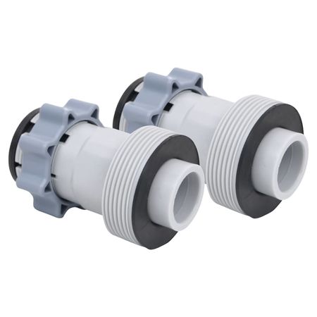Hose Adapter Grey Plastic Standard Durable Hose Adapter