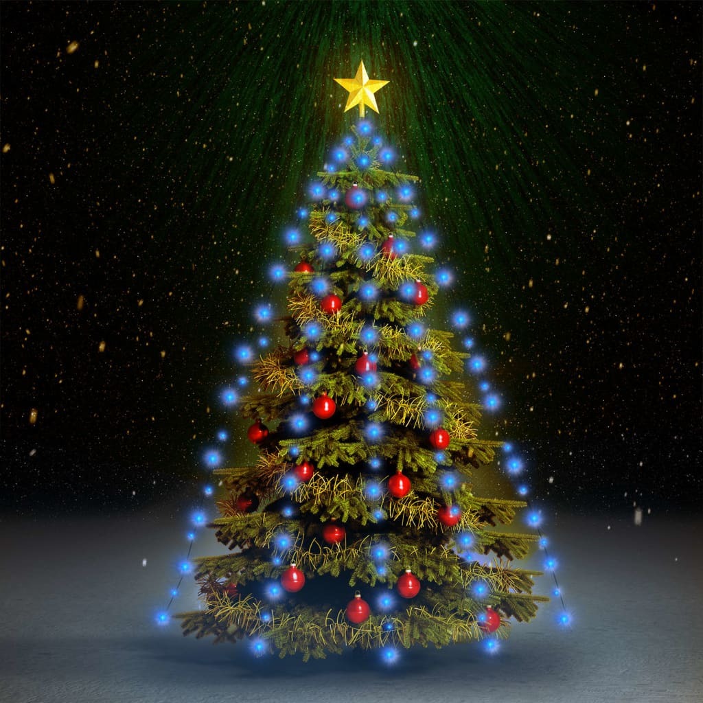 Tree Light Blue PVC Fits trees up to 82.7 in Fairy Lights Other
