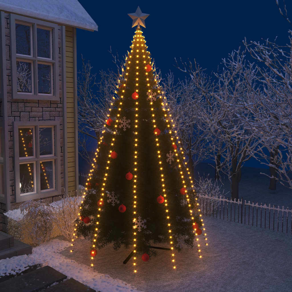 Tree Light Dark Green, Warm White PVC, Electronic components