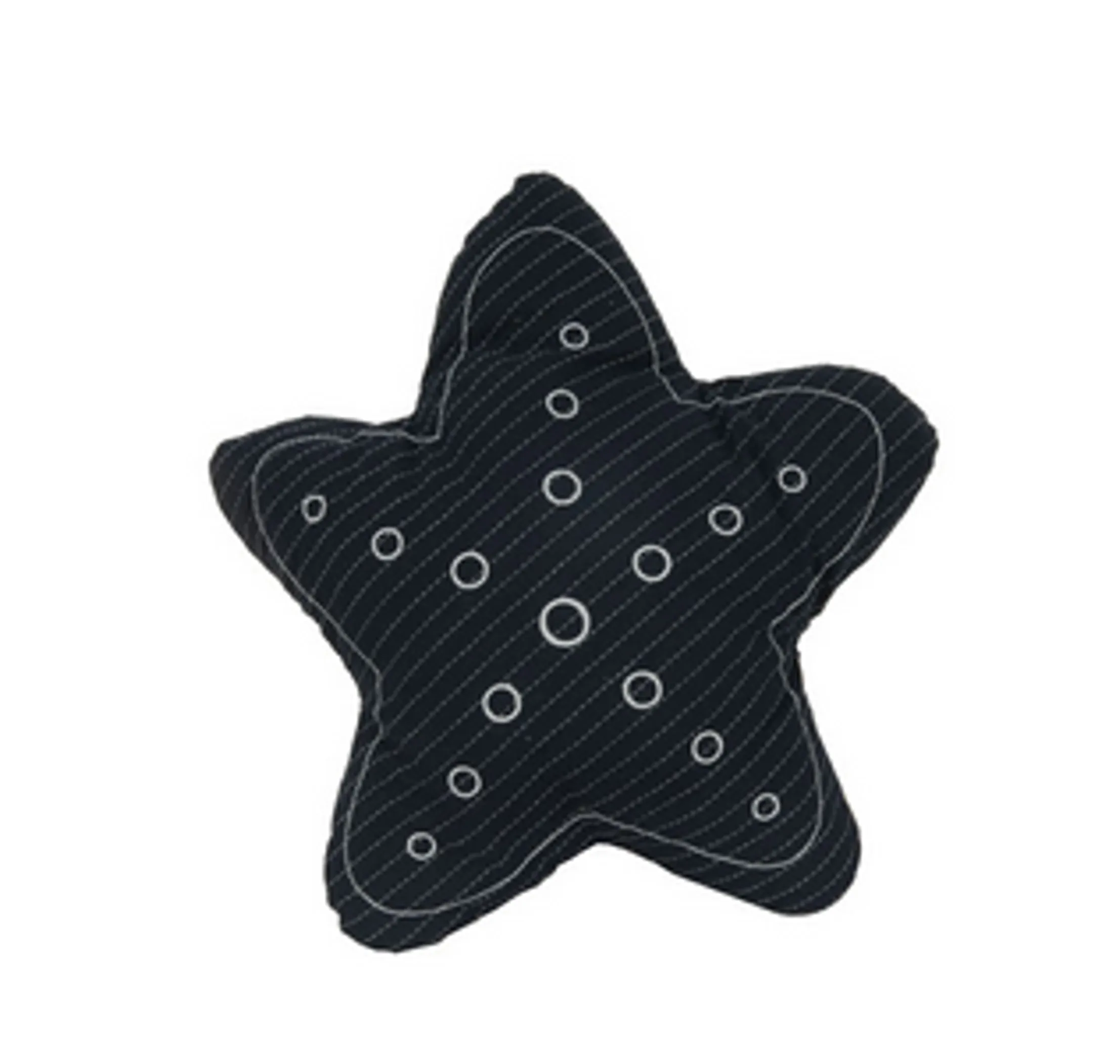 Anne Home - Blue Star-Shaped Pillow 