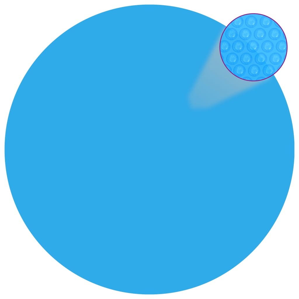 Pool Cover Blue Polyethylene (PE) 7 feet in diameter Durable