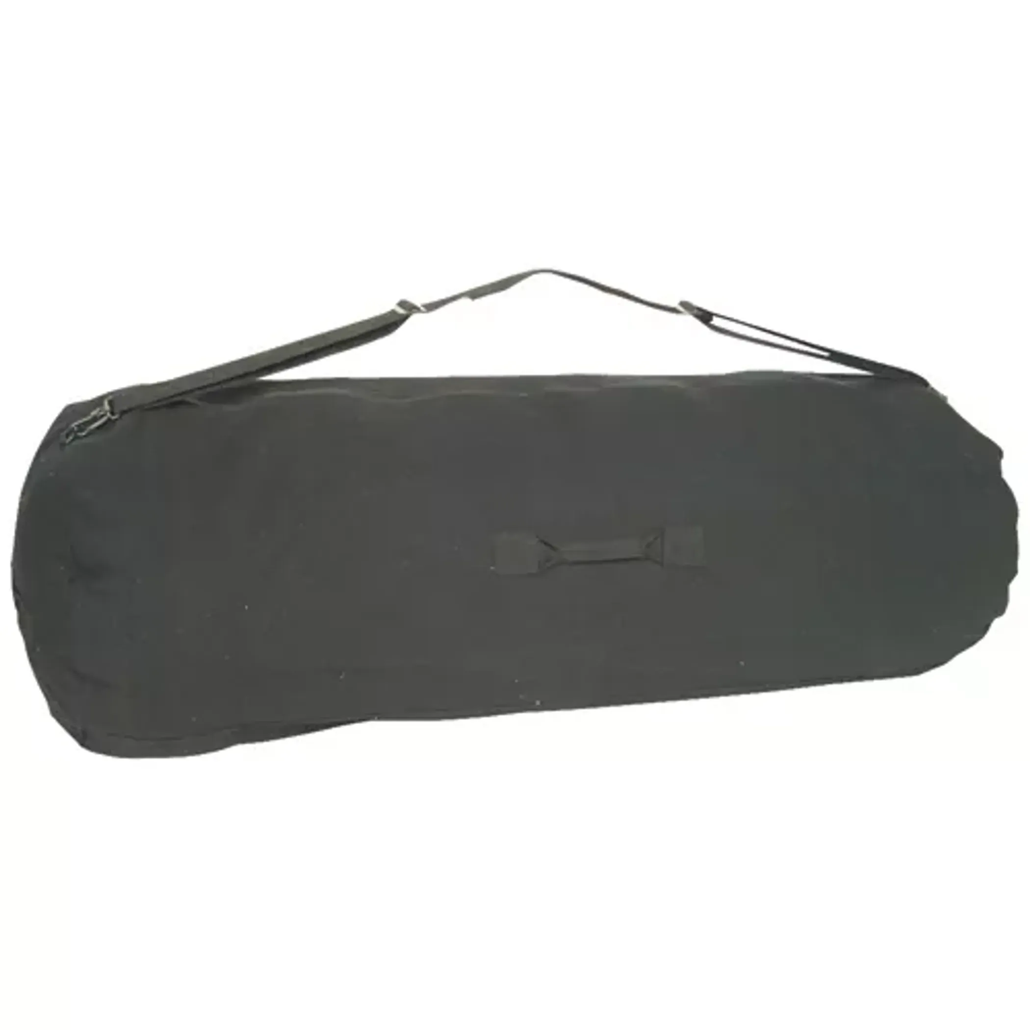 GI Style 30 X 50 Zippered Duffle Bag - Black          