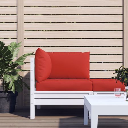 Pallet Cushion Red Oxford fabric (100% polyester) Medium