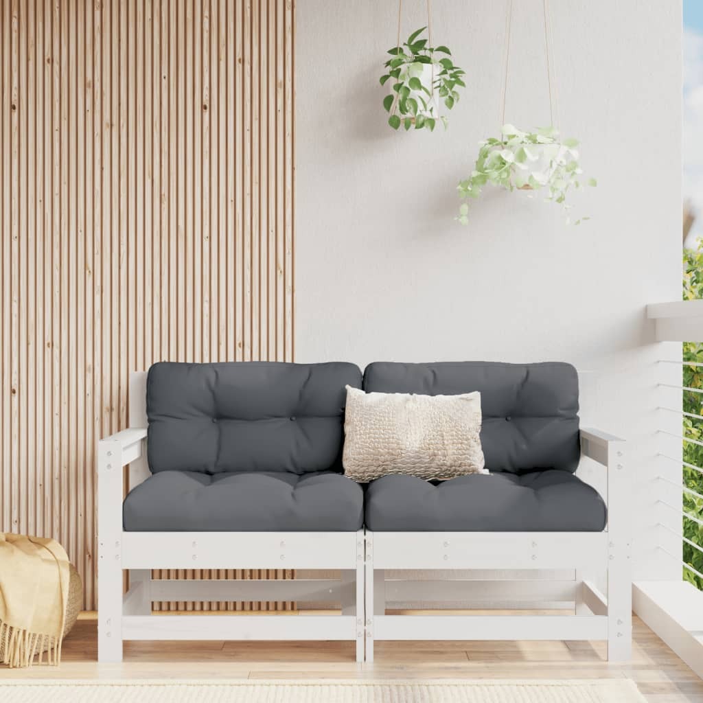 Garden Chair White, Anthracite