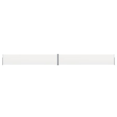 Patio Retractable Side Awning 55.1"x472.4" Cream